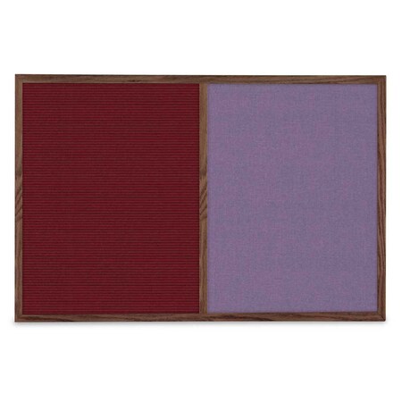 Slim Style Indoor Enclosed Corkboard,30